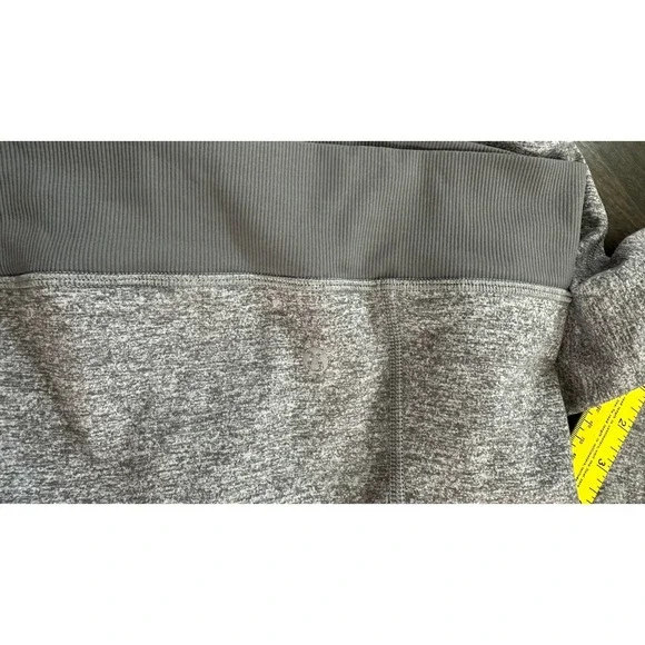 Lululemon Heathered Gray Define Jacket Funnel‎ Neck Full Zip Athletic sz 6-8? - Picture 6 of 6